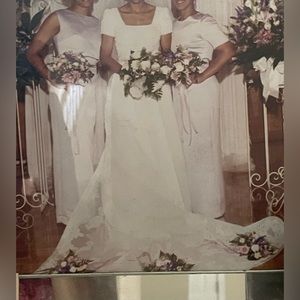 Vintage boutique wedding gown